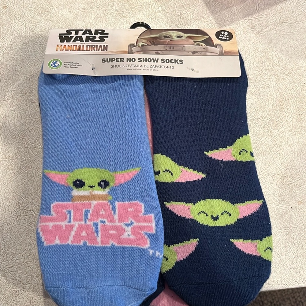 Disney Star Wars socks set of 10 pairs